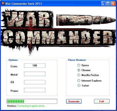 war commander hack tool
